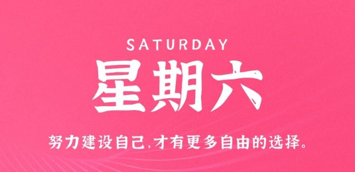 12月31日,星期六,在这里每天60秒读懂世界!
